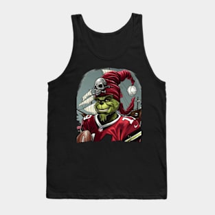 The Grinch Vs Cleveland Indians Logo: Emblematic Contest Tank Top